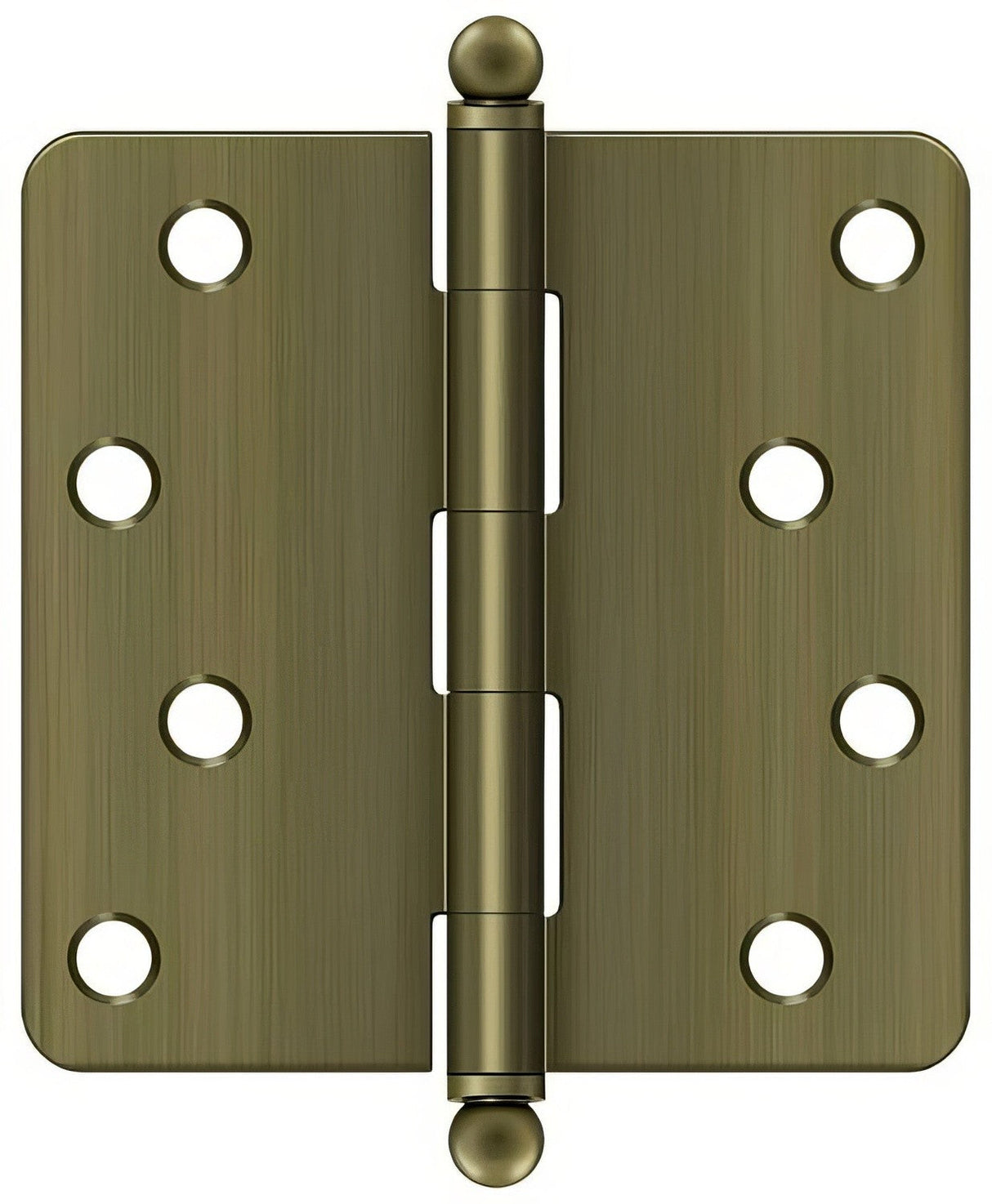 Deltana S44R45-BT antique brass door hinge