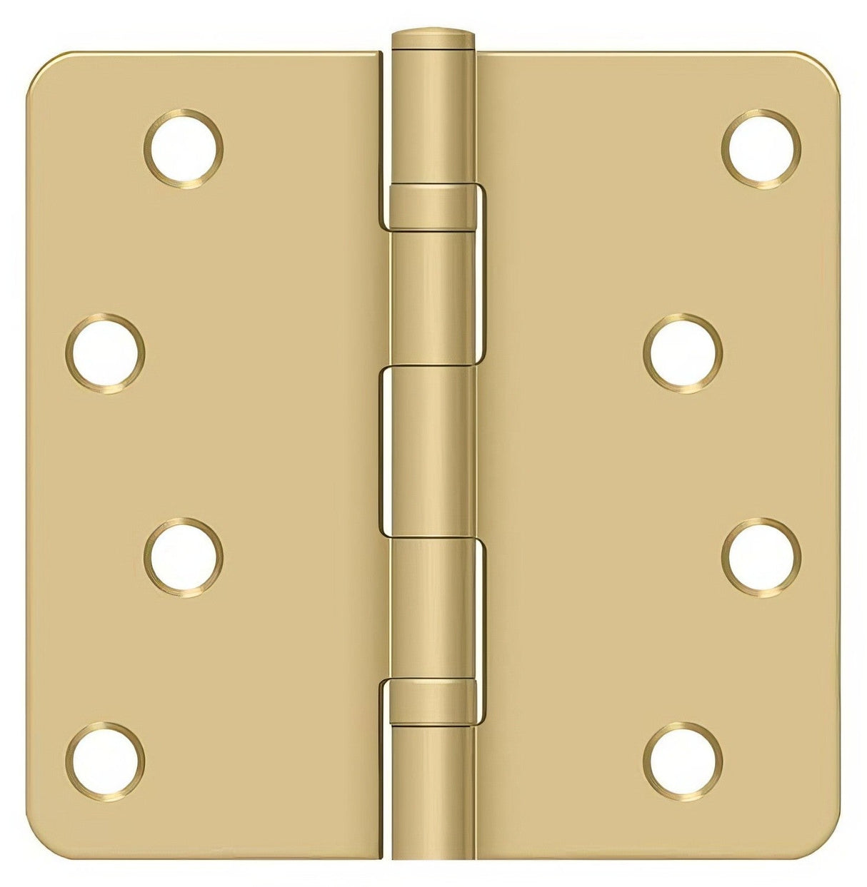 Deltana S44R4BB4 brushed brass door hinge