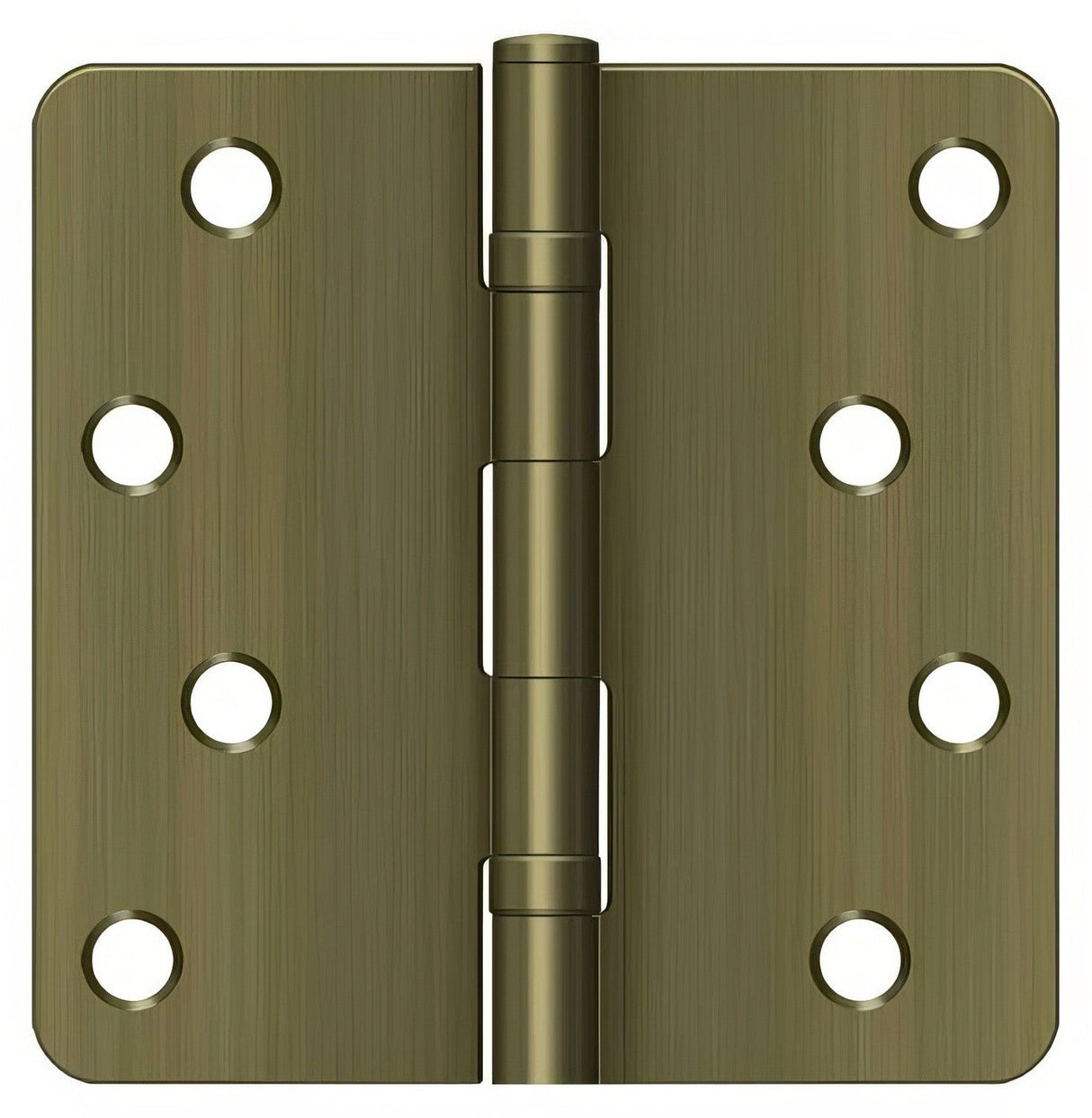 Deltana S44R4BB5 antique brass door hinge