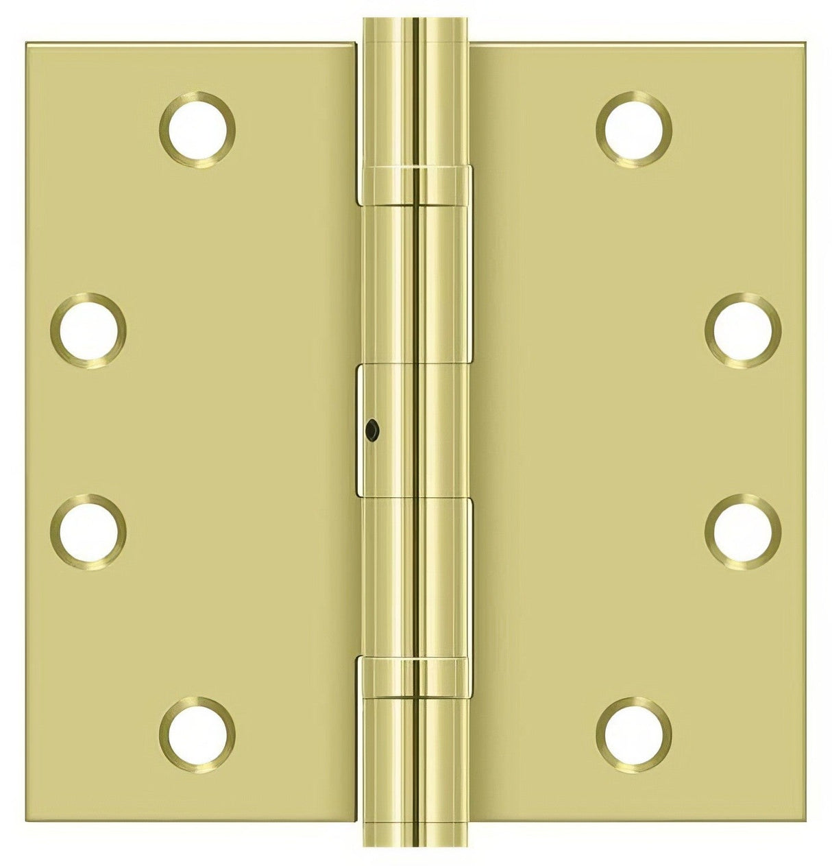 Deltana S45BBNU3 polished brass door hinge