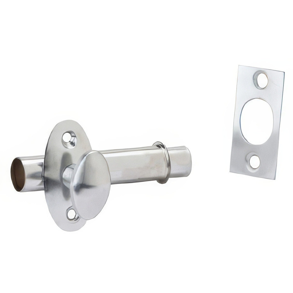 Ives S48B26D satin chrome mortise door bolt