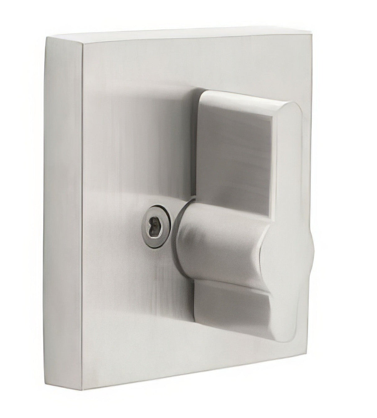 Emtek S52006SS Stainless Steel deadbolt in satin stainless, front view