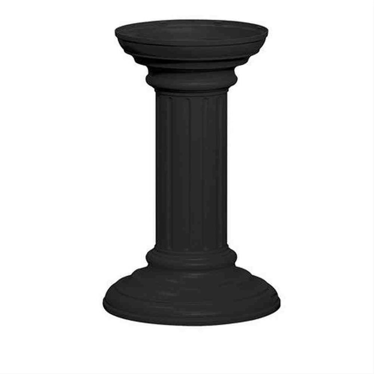Salsbury Industries 3396BLK 3396 Regency Decorative Pedestal Cover Tall Black