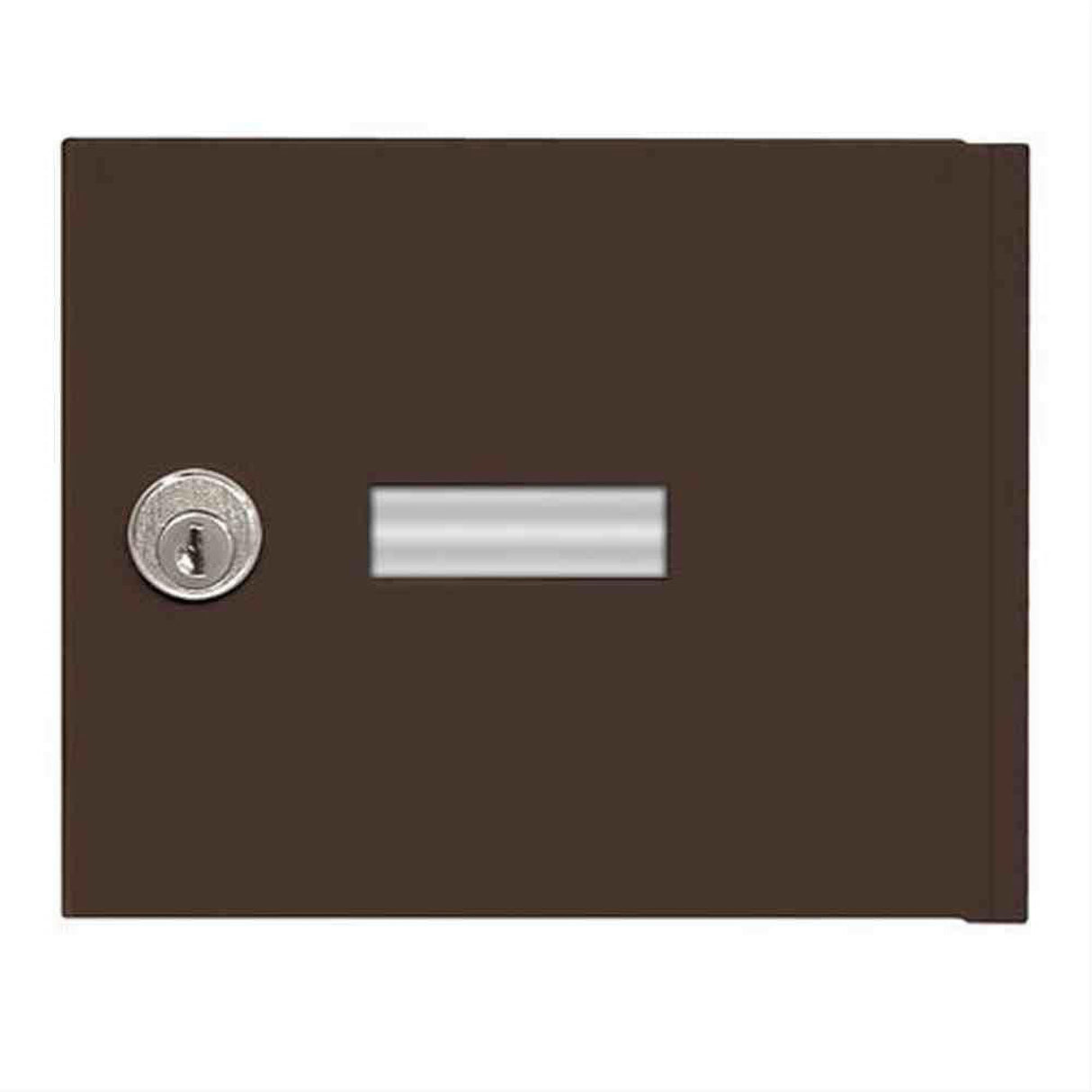 Salsbury Industries 3651BRZ 3651 Replacement Door and Lock Standard A Size for 4B+ Horizontal Mailbox Bronze