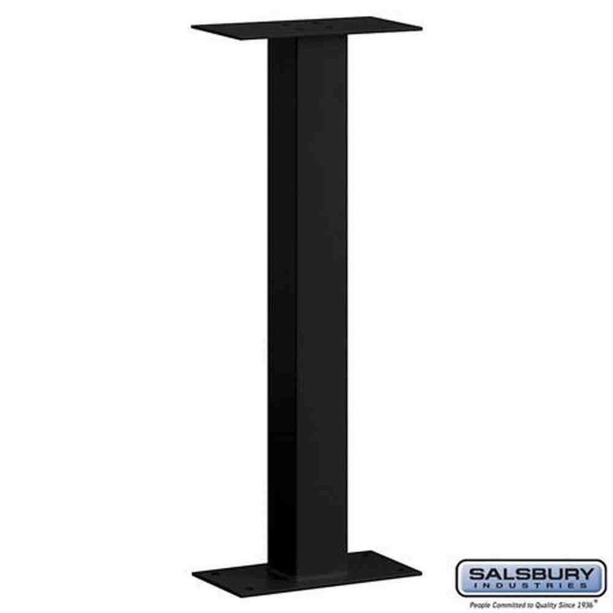 Salsbury Industries 4765BLK 4765 Mail House Post Bolt Mounted Black