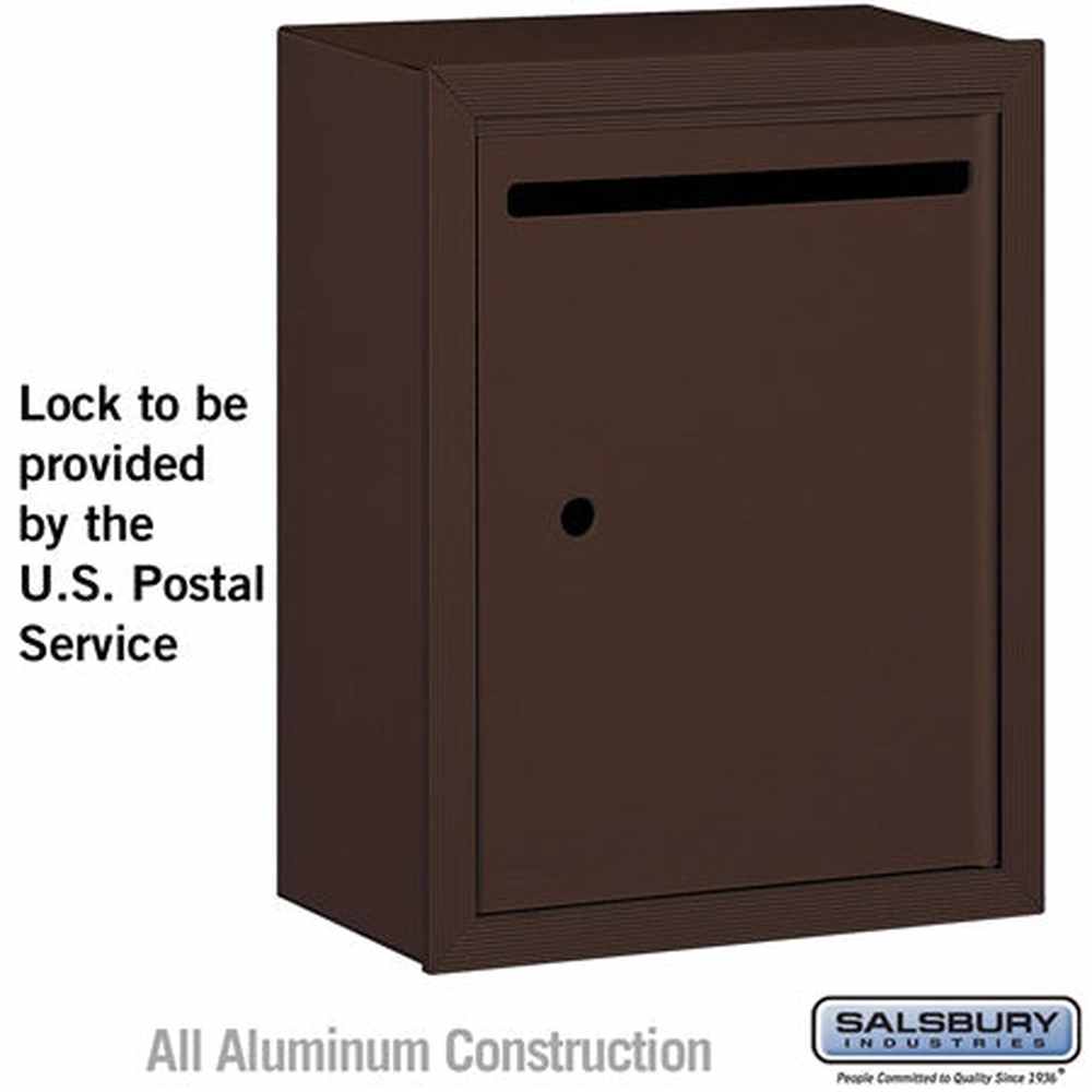 Salsbury Industries 2240ZU bronze letter box usps access