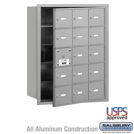 Salsbury Industries 3615AFU horizontal mailbox usps access, additional view