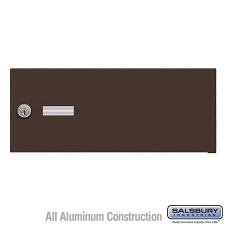 Salsbury Industries 3652BRZ replacement door and lock in satin stainless, additional view