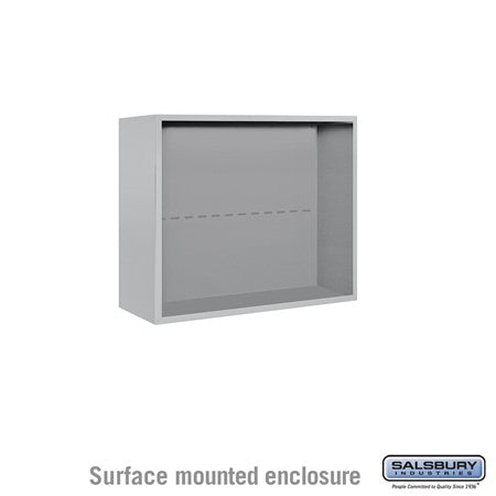 Salsbury Industries 3806D-ALM surface mounted enclosure, additional view