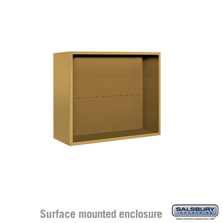 Salsbury Industries 3806D-GLD surface mounted enclosure, additional view