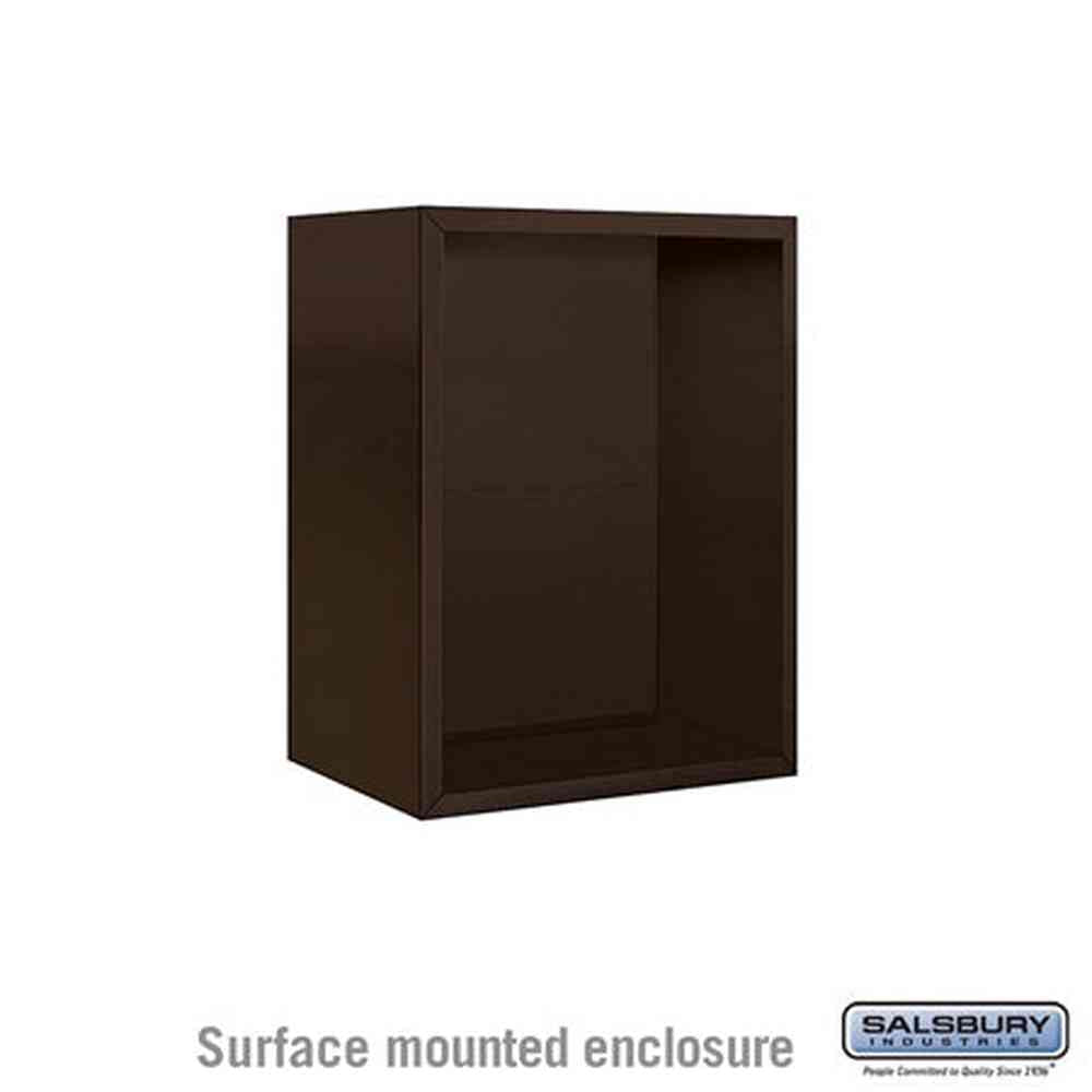 Salsbury Industries 3806S-BRZ bronze surface mounted enclosure