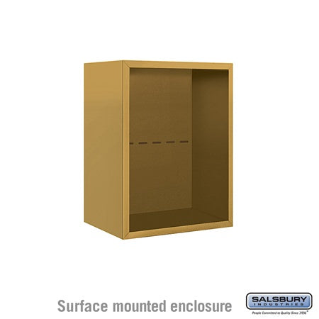Salsbury Industries 3806S-GLD surface mounted enclosure, additional view