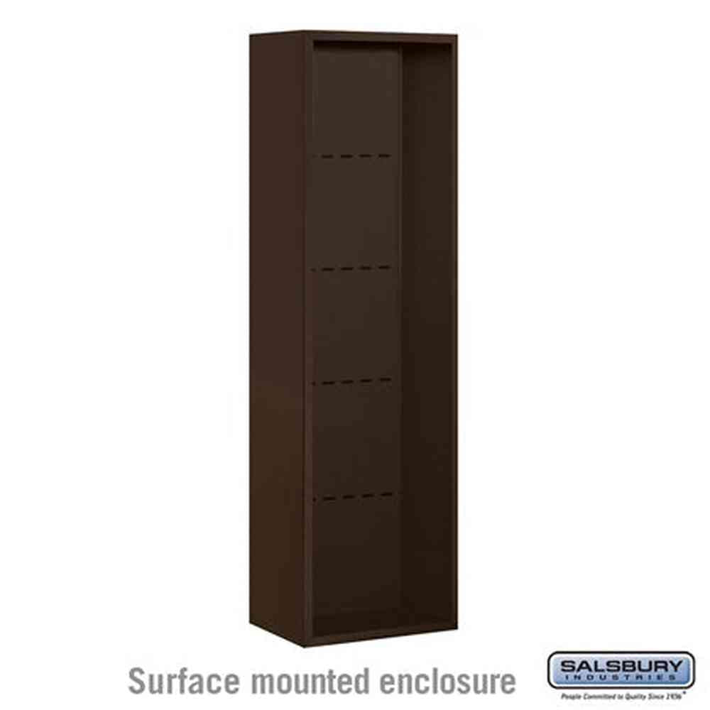 Salsbury Industries 3816S-BRZ bronze surface mounted enclosure