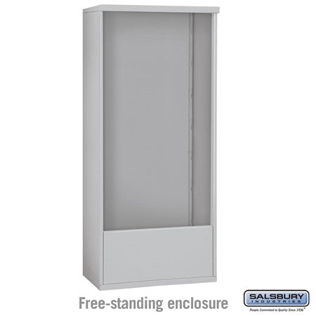 Salsbury Industries 3916D-ALM free standing enclosure, additional view