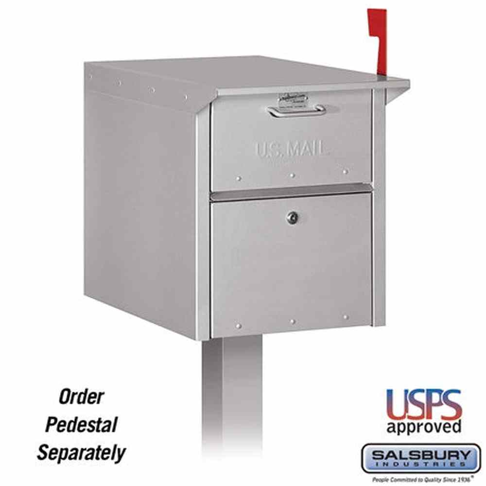 Salsbury Industries 4350SLV silver mail chest