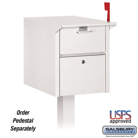 Salsbury Industries 4350WHT mail chest, additional view