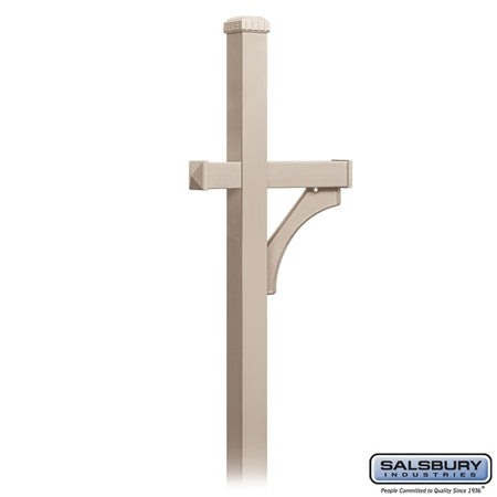 Salsbury Industries 4870BGE mailbox post, additional view