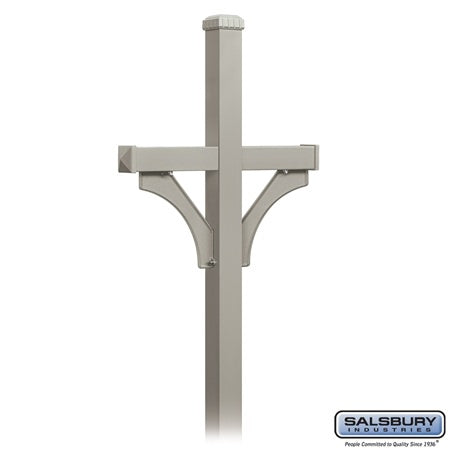 Salsbury Industries 4872NIC mailbox post, additional view