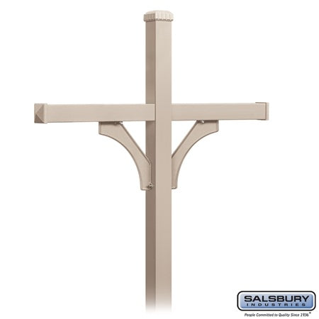 Salsbury Industries 4874BGE mailbox post, additional view