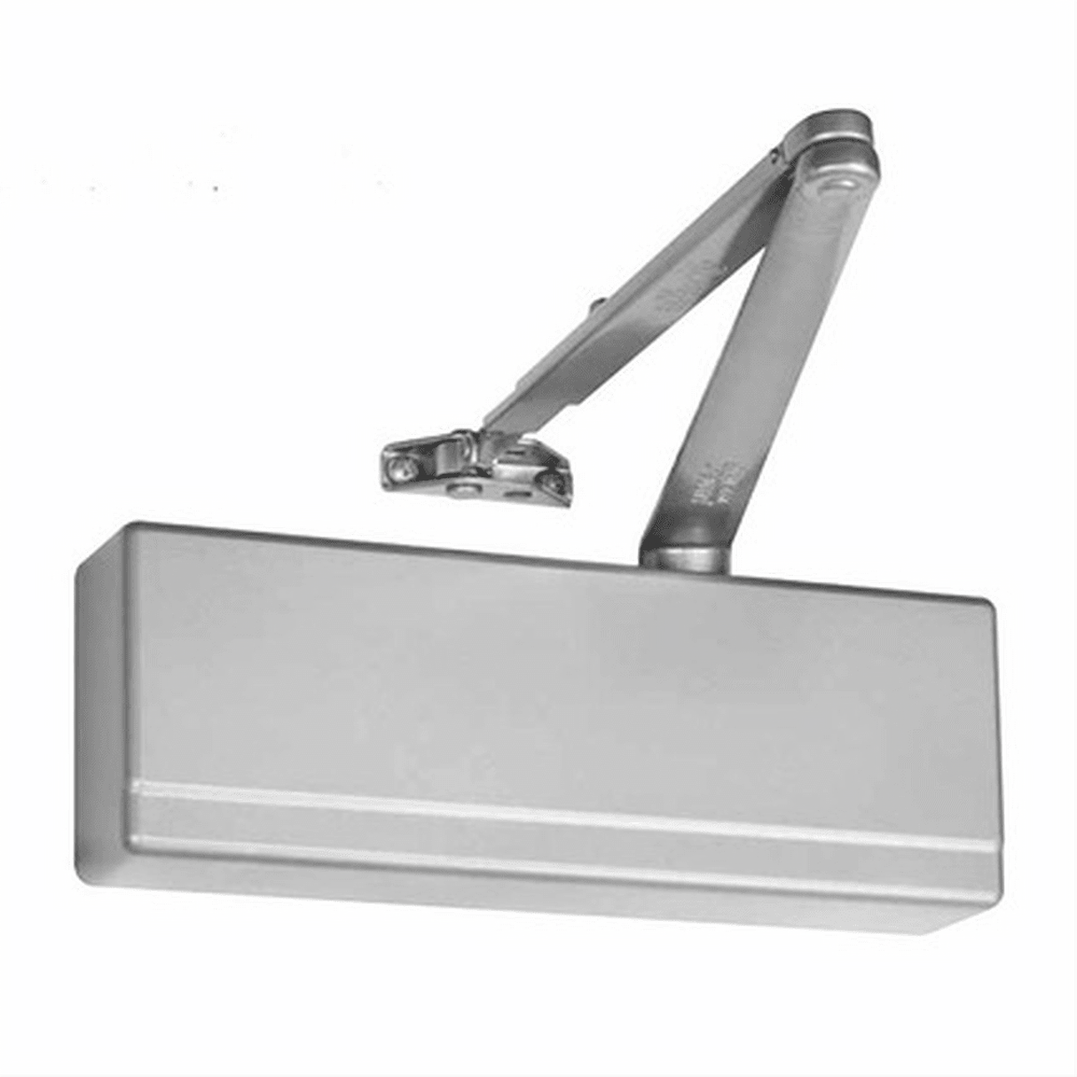 Sargent TB281P10EN Parallel Arm Heavy Duty Cast Iron Door Closer with Thru Bolts Sprayed Aluminum Enamel