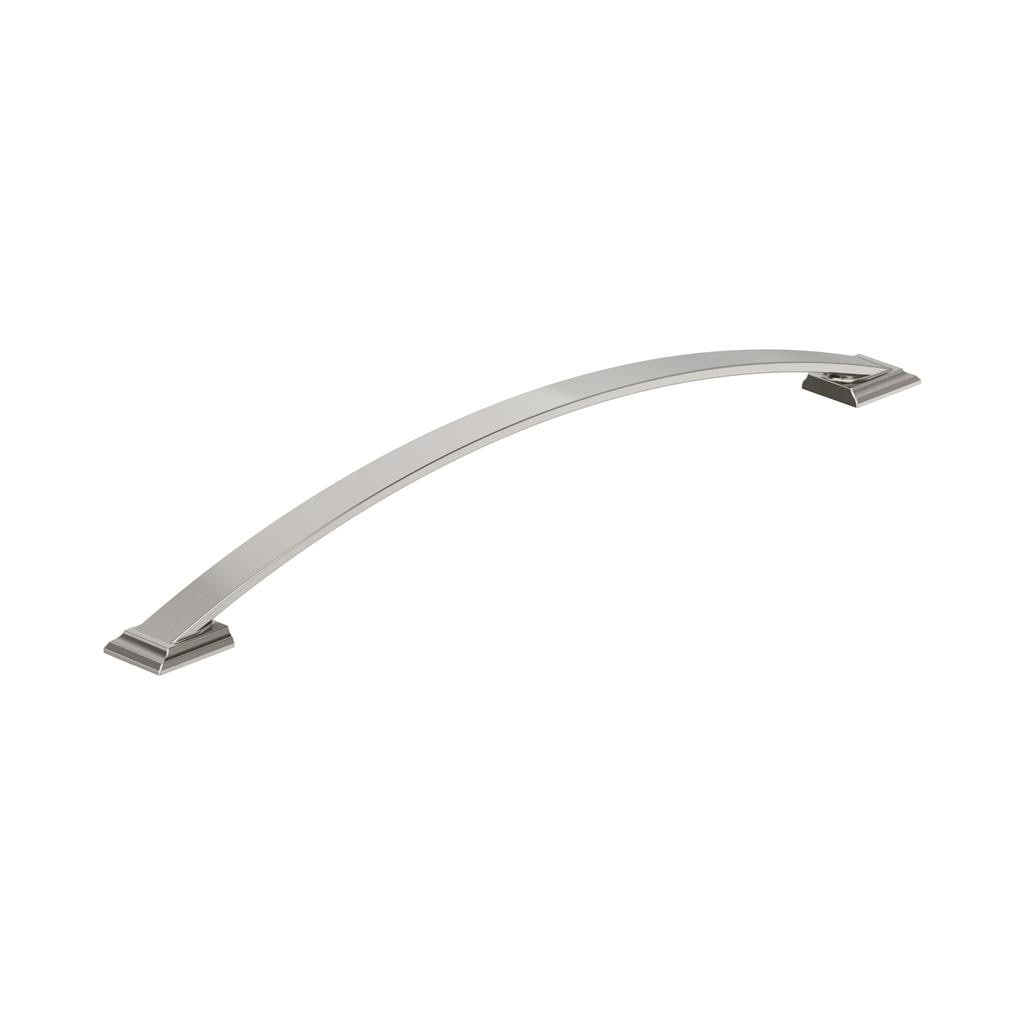 Amerock BP29353G10 Candler 12-5/8 inch (320mm) Center-to-Center Satin Nickel Cabinet Pull