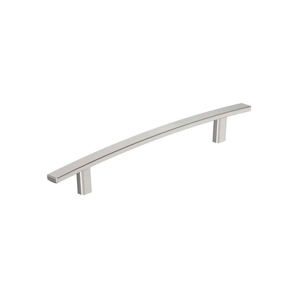 Amerock BP26208G10 Cyprus 7-9/16 inch (192mm) Center-to-Center Satin Nickel Cabinet Pull