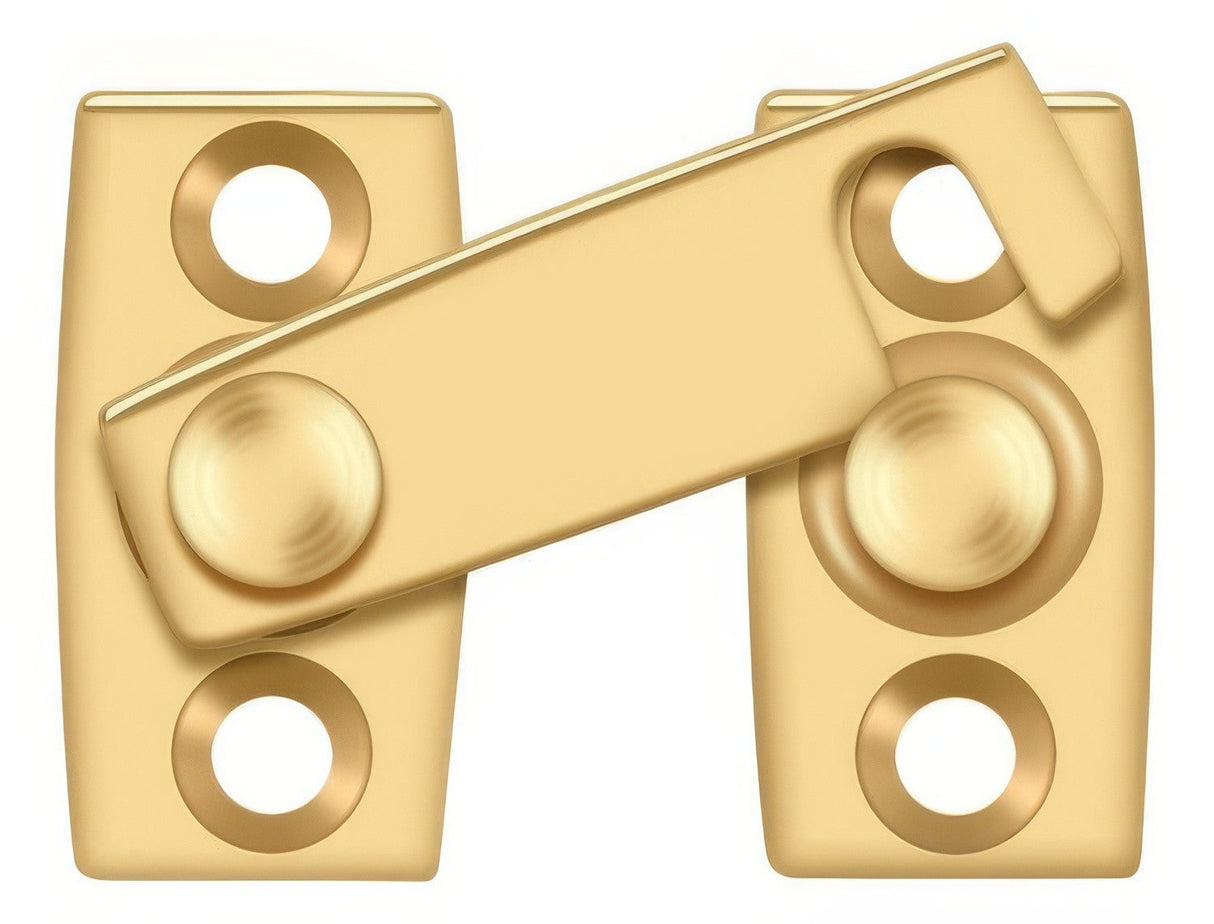 Deltana SB3058CR003 lifetime polished brass shutter latch