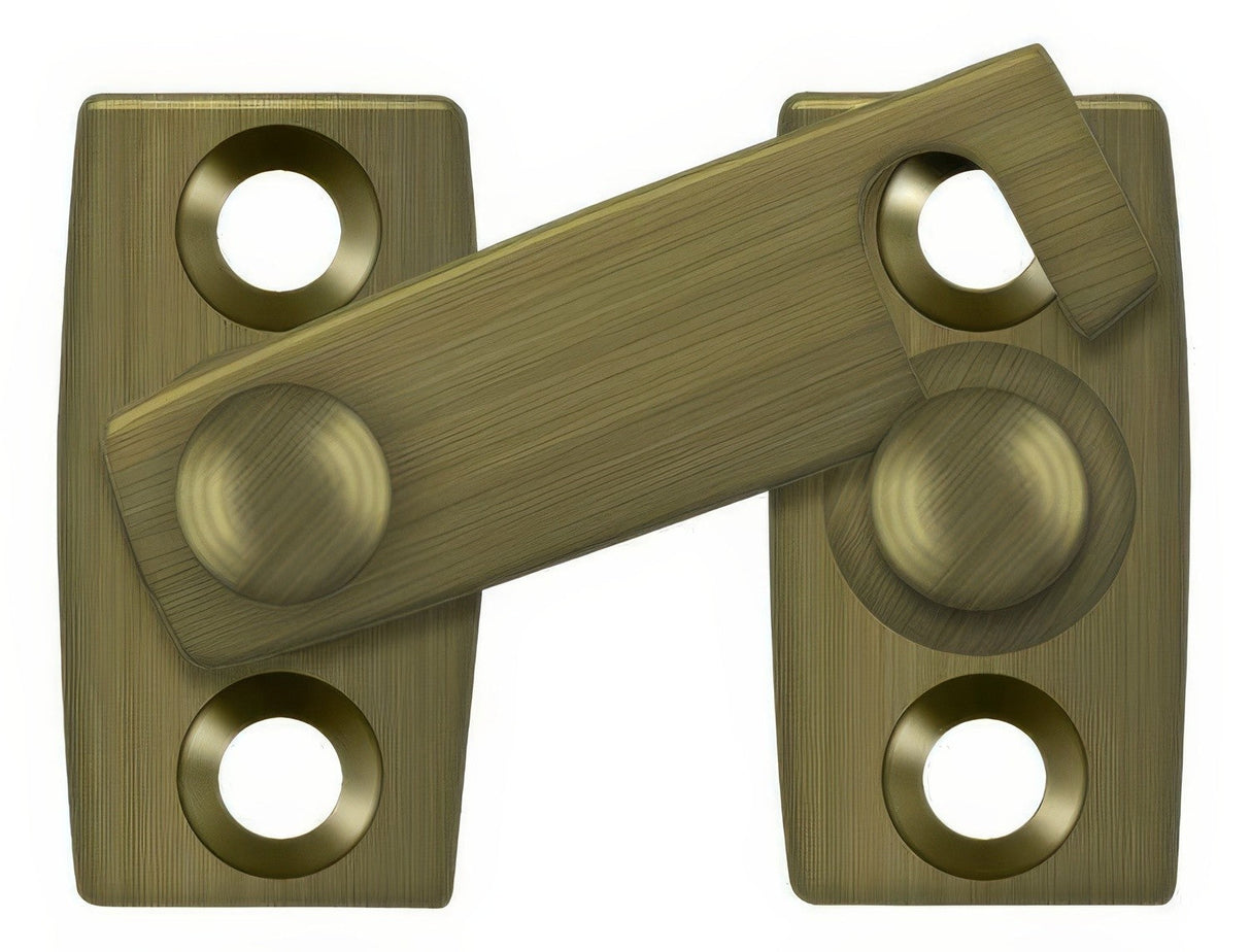 Deltana SB3058U5 antique brass shutter latch