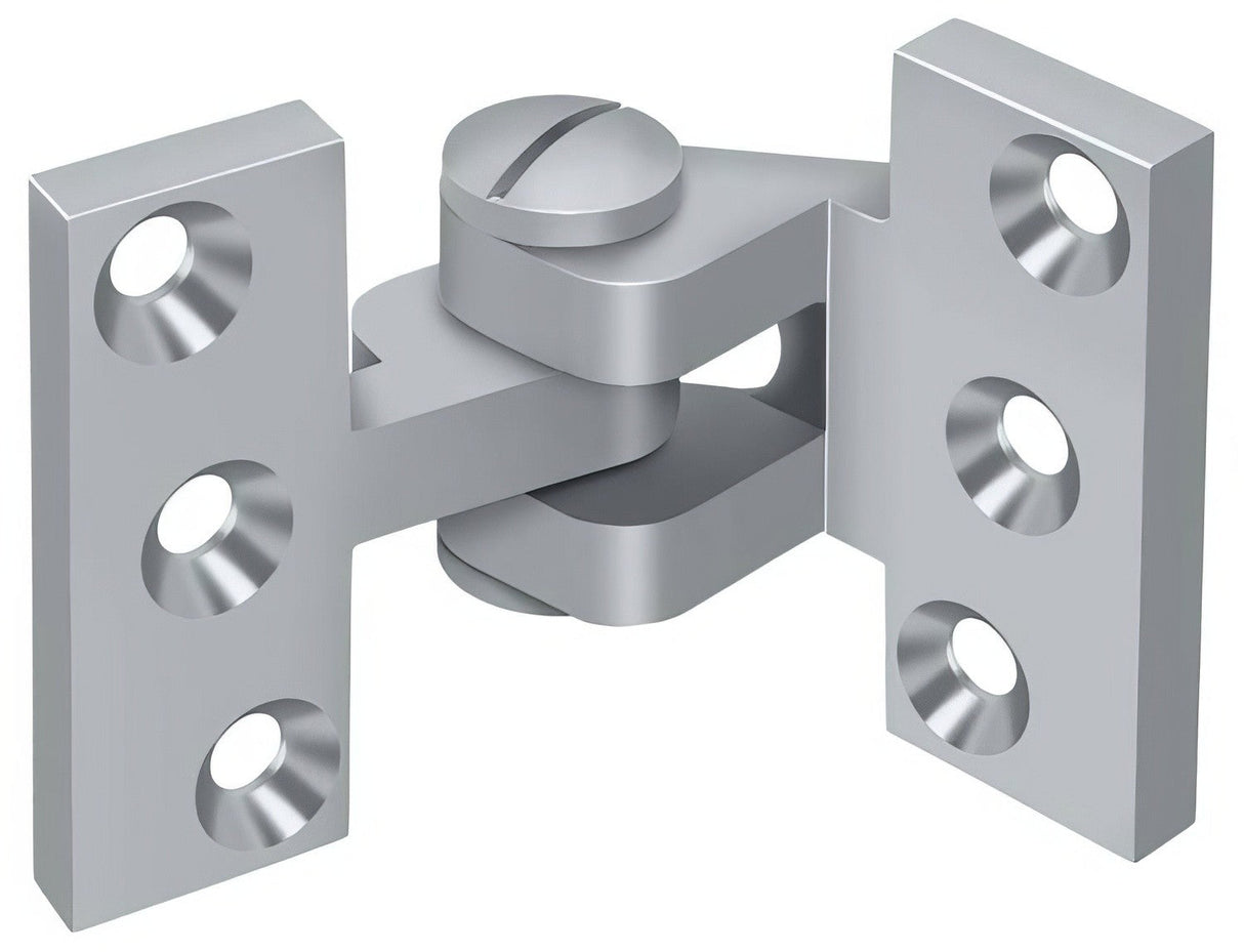 Deltana SBIH2510U26D brushed chrome pivot hinge
