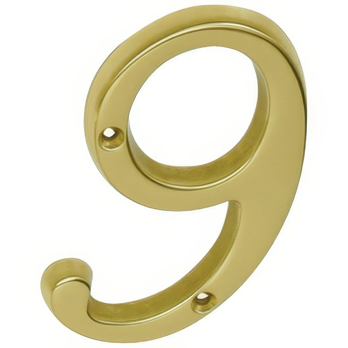 Ives SC23096605 bright brass house number