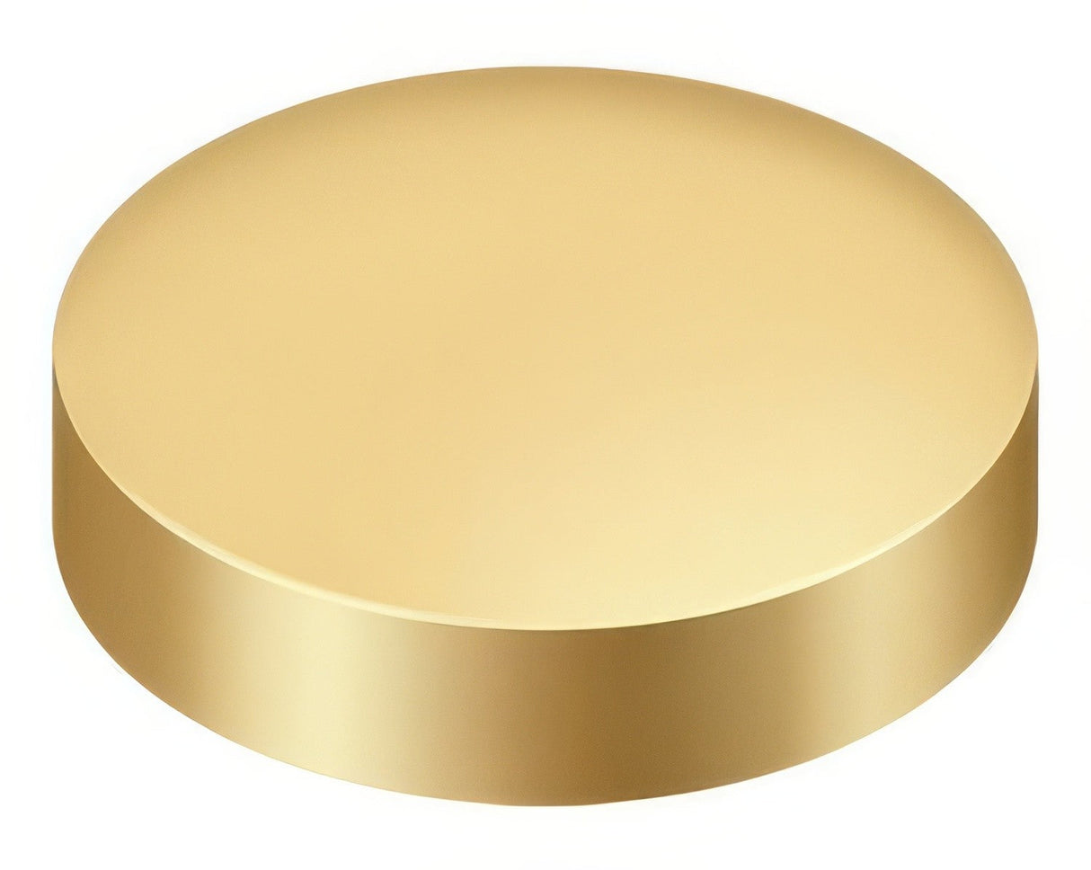 Deltana SCF100CR003 lifetime polished brass screw cover