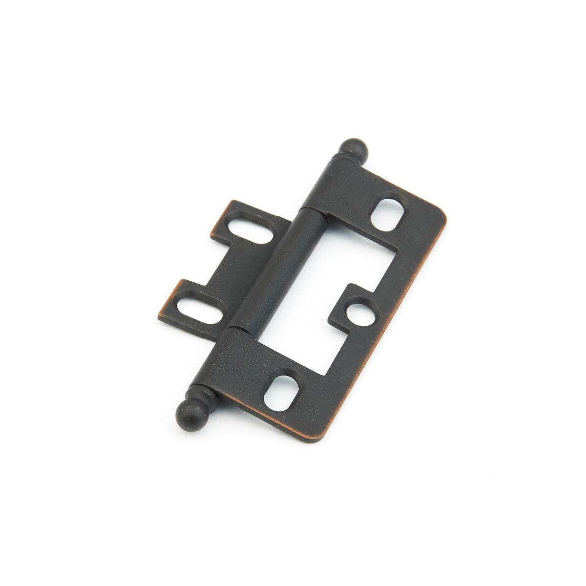 Schaub and Company 1100B-MIBZ Non-Mortise Ball Tip 2-1/2" x 7/8" Cabinet Hinge Cabinet Knob Michelangelo Bronze