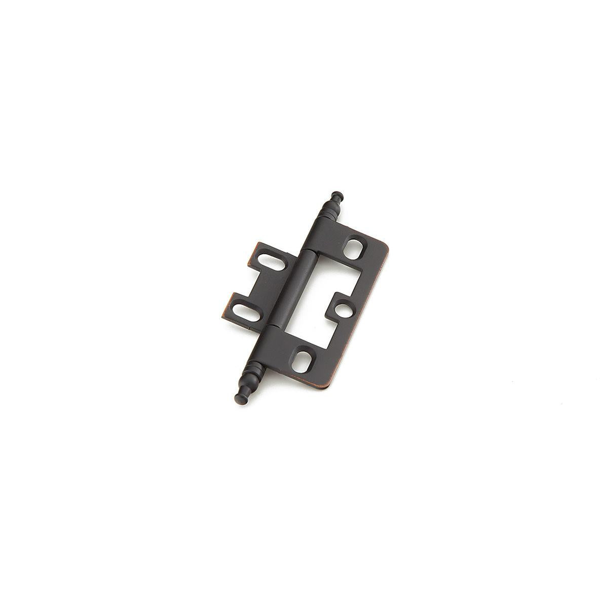 Schaub and Company 1100M-MIBZ Minaret Tip Non-Mortise 2-1/2" x 7/8" Cabinet Hinge Cabinet Knob Michelangelo Bronze