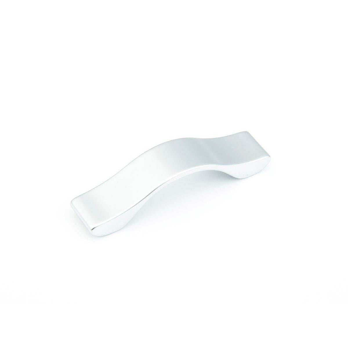 Schaub and Company 244-064-M26 Italian Designs Collection Wave Series Cabinet Arch Cabinet Pull Matte Chrome / 64mm
