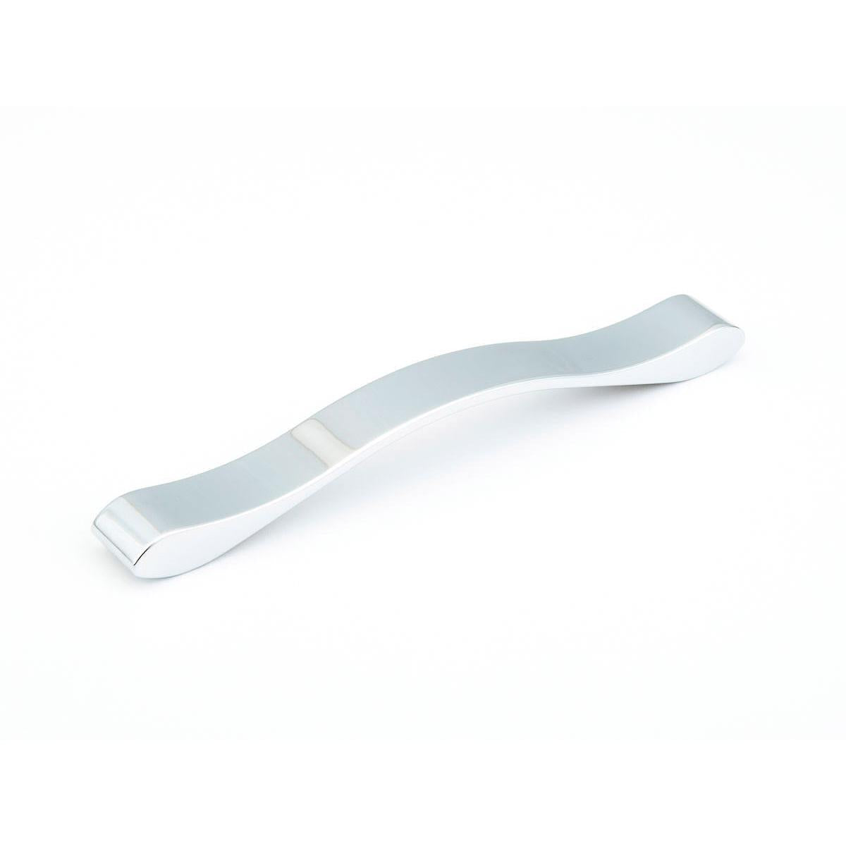 Schaub and Company 244-192-26 Italian Designs Collection Wave Series Cabinet Arch Cabinet Pull Chrome / 192mm