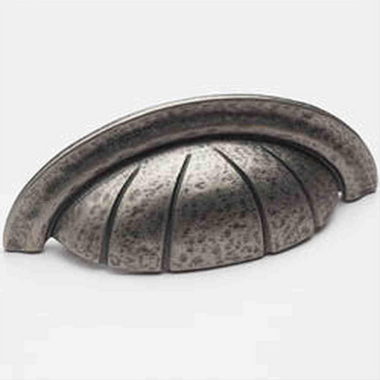 Schaub and Company 254-VN Siena Design Cup Cabinet Pull With 3" Center to Center Vibra Nickel