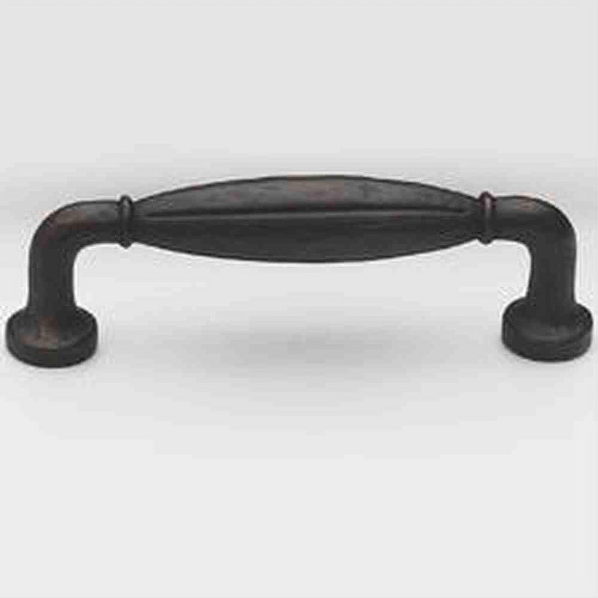 Schaub and Company 255-ABZ Siena Design Cabinet Pull With 96mm Center to Center Ancient Bronze