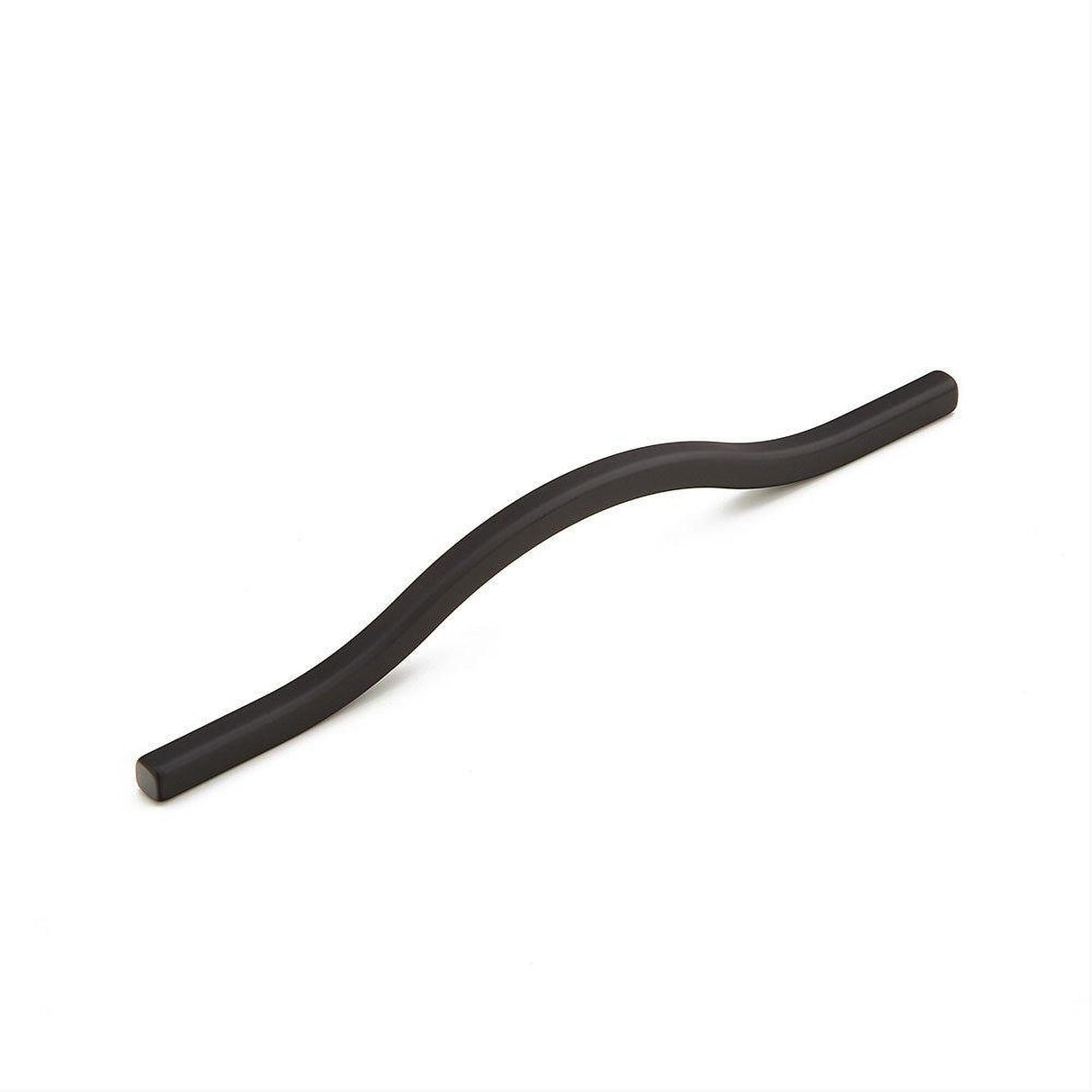 Schaub and Company 309-MB Sorrento Collection 160 / 192 mm Center Cabinet Arch Wire Cabinet Pull Matte Black