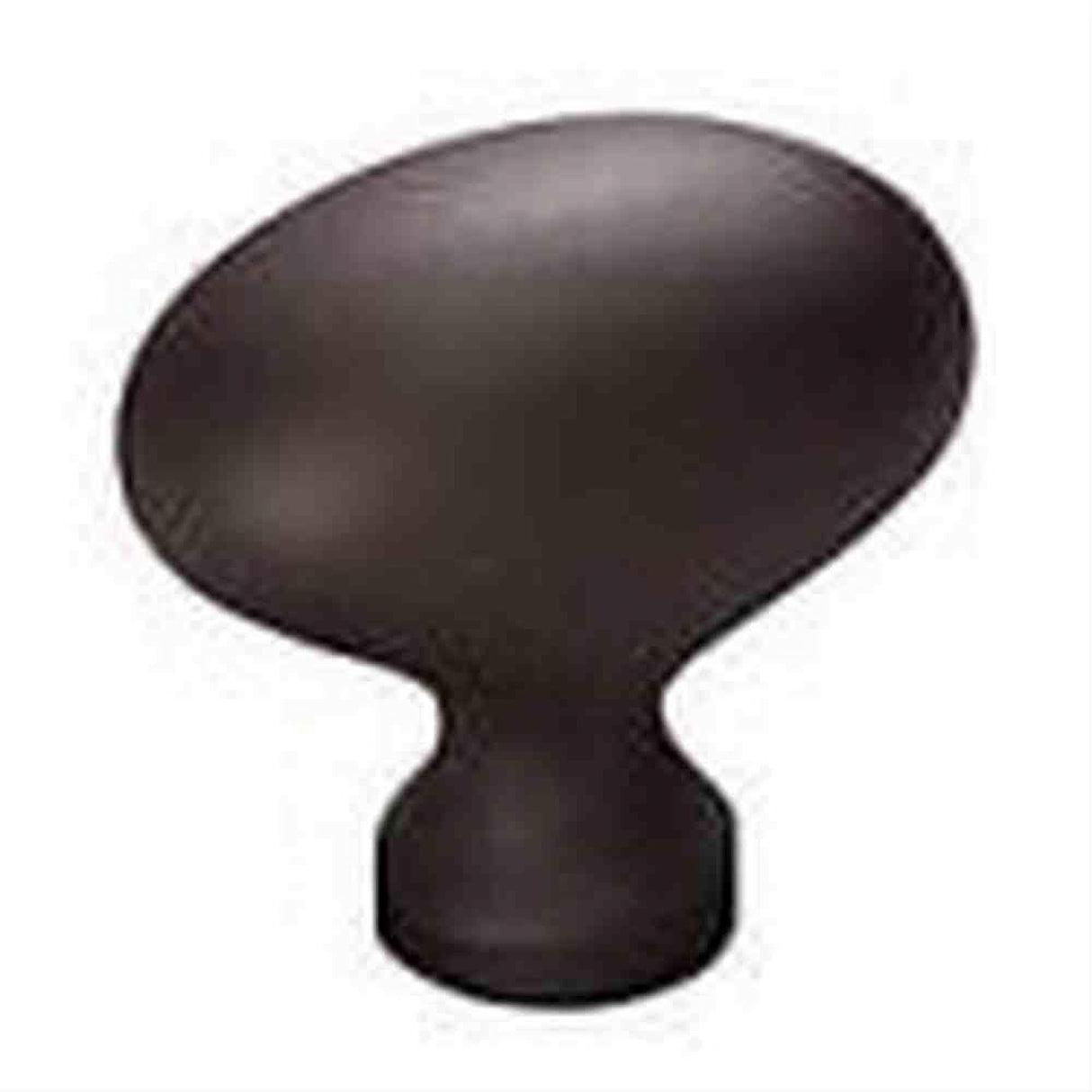 Schaub and Company 719-10B Solid Traditional Design Oval Cabinet Knob With 1-3/8" Diameter Oil Rubbed Bronze