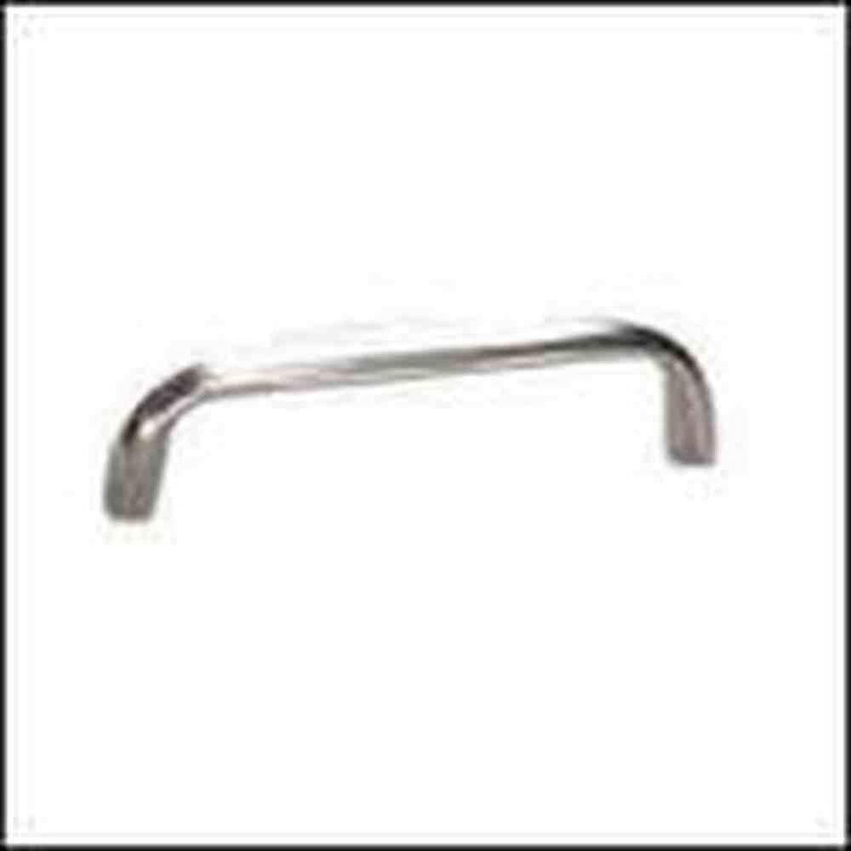 Schaub and Company 732-15 Solid Traditional Design Cabinet Pull With 4" Center to Center Satin Nickel