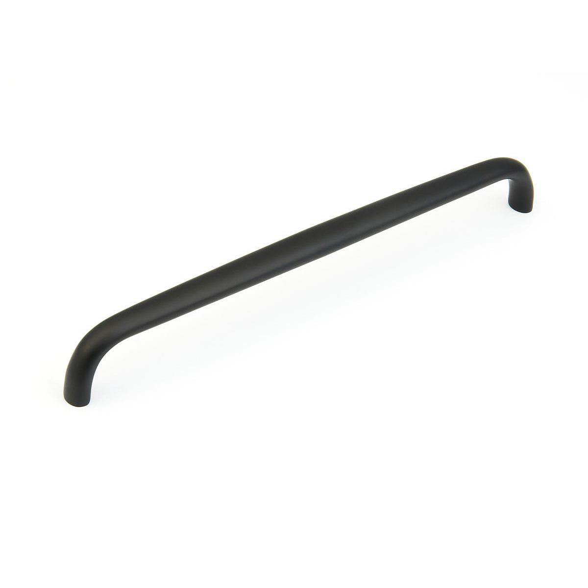 Schaub and Company 738-FB Traditional Designs Collection 15 Inch Center Cabinet Pull / Appliance Pull Flat Black