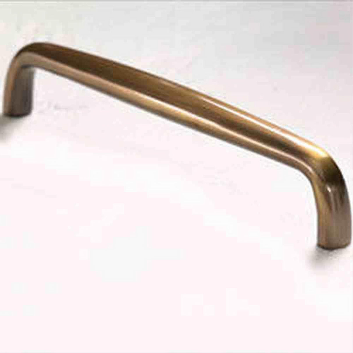 Schaub and Company 739-AB Solid Traditional Design Cabinet Pull / Appliance Pull With 10" Center to Center Antique Brass