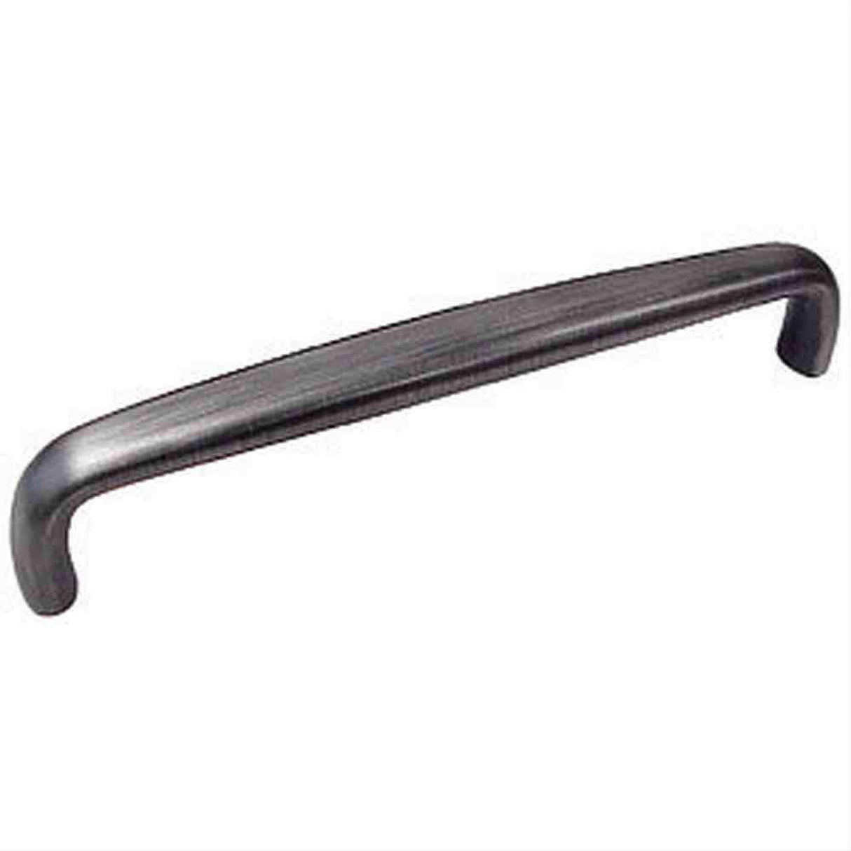 Schaub and Company 739-AN Solid Traditional Design Cabinet Pull / Appliance Pull With 10" Center to Center Antique Nickel