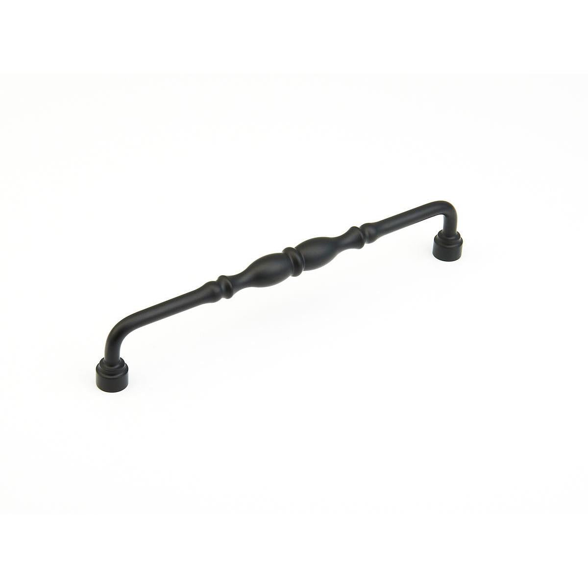 Schaub and Company 749-FB Traditional Designs Collection 12 Inch Center to Center Cabinet Pull Flat Black