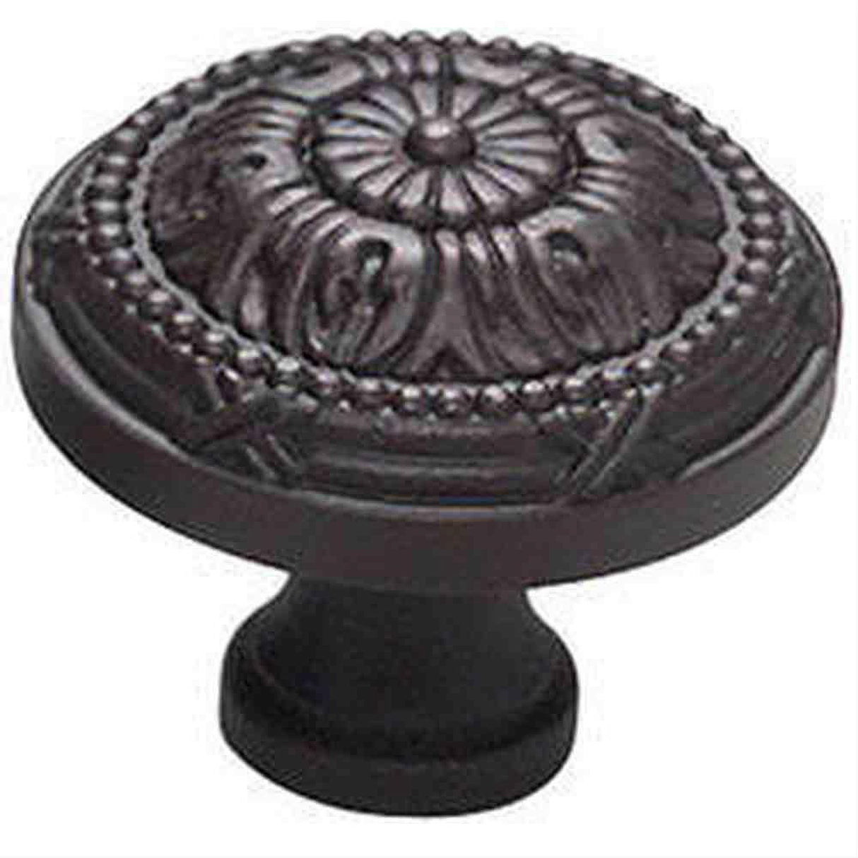 Schaub and Company 751-10B Versailles Design Mushroom Cabinet Knob With 1-1/4" Diameter Oil Rubbed Bronze