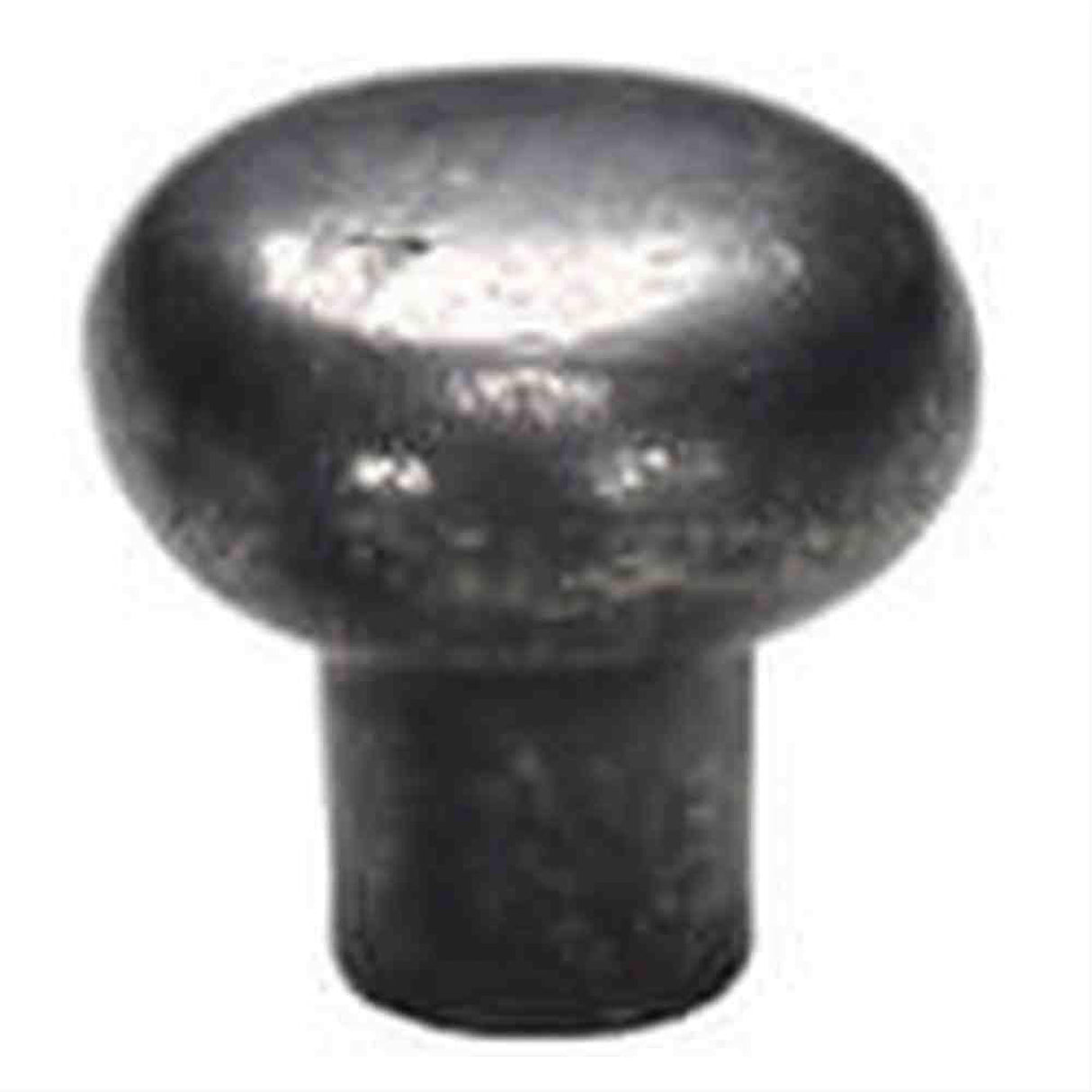 Schaub and Company 772-DP Bronze Mountain Design Mushroom Cabinet Knob With 1-3/8" Diameter Dark Pewter