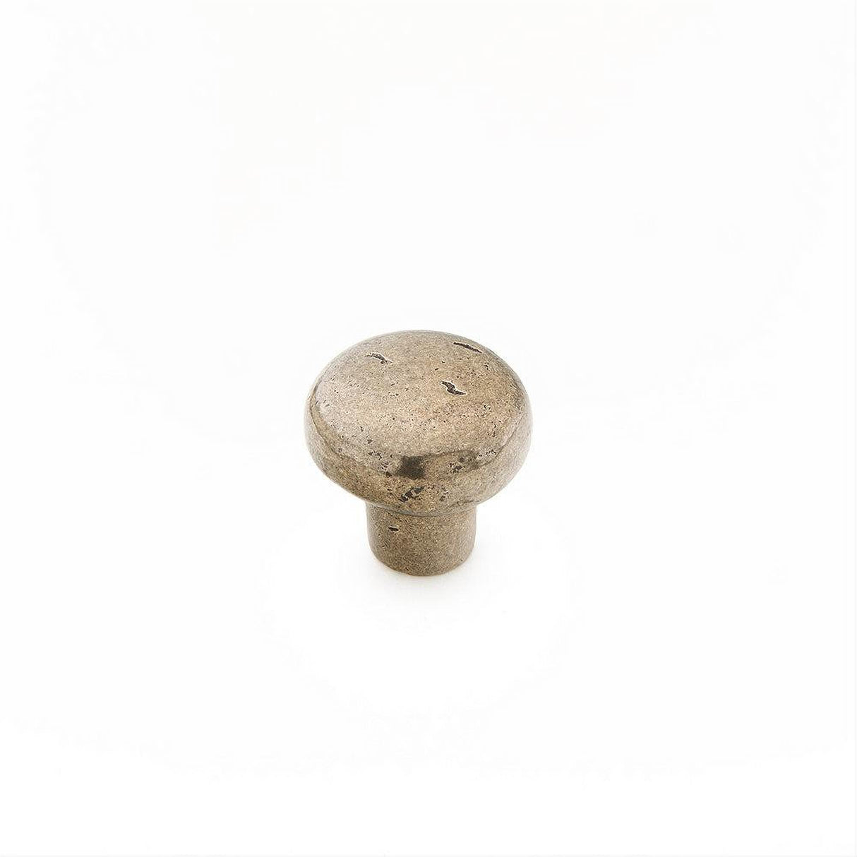 Schaub and Company 772-IN Bronze Mountain Design Mushroom Cabinet Knob With 1-3/8" Diameter Italian Nickel