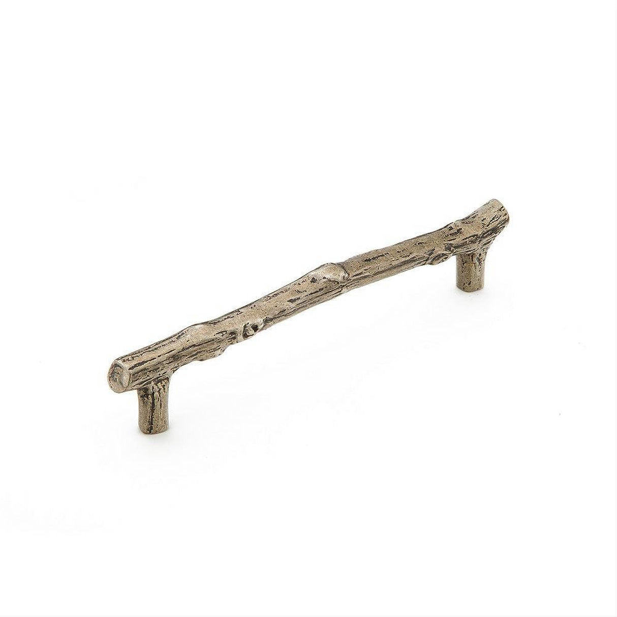 Schaub and Company 784-IN Bronze Mountain Design Cabinet Pull With 6" Center to Center Italian Nickel