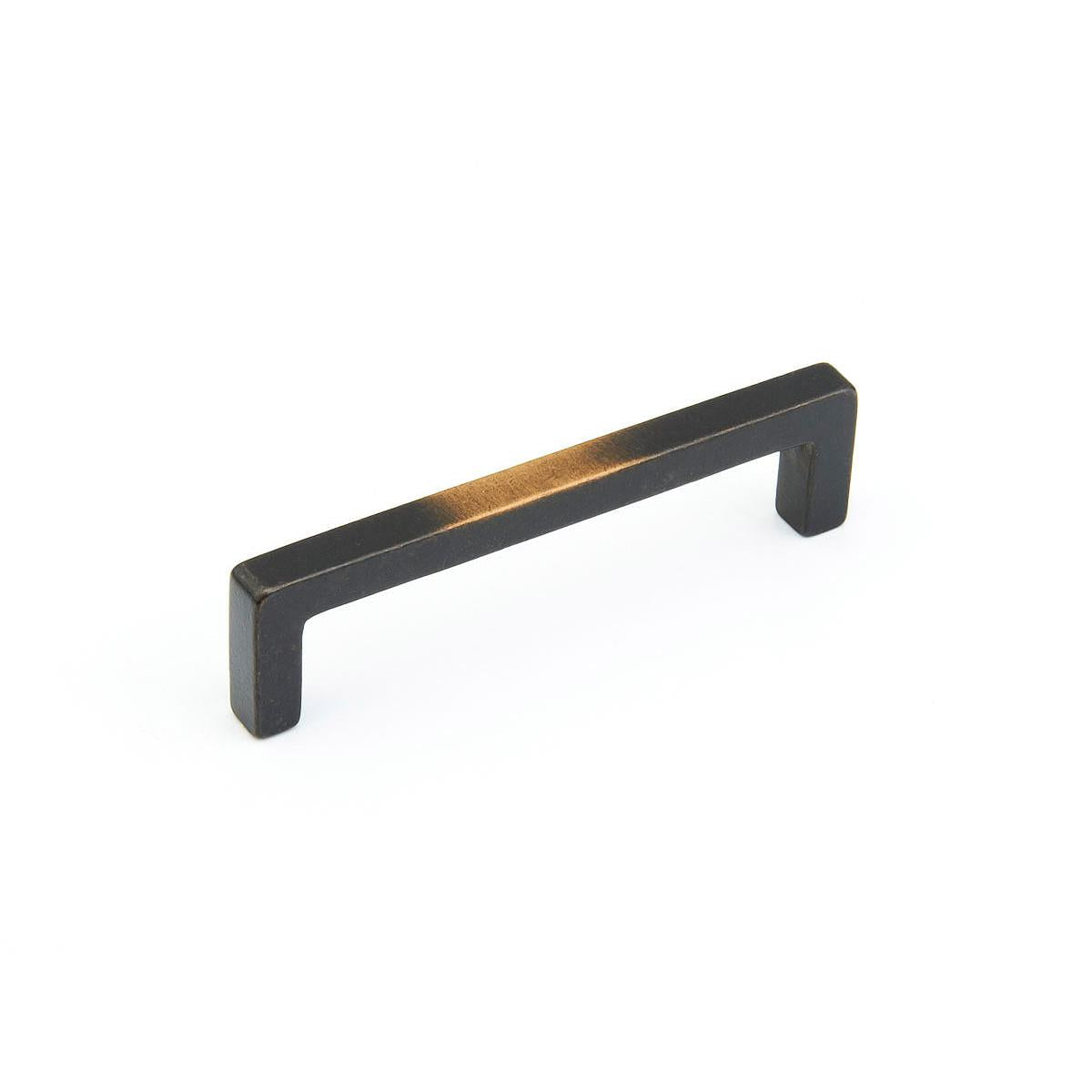 Schaub and Company 788-4-AZ Vinci Design Cabinet Pull With 4" Center to Center Antique Bronze