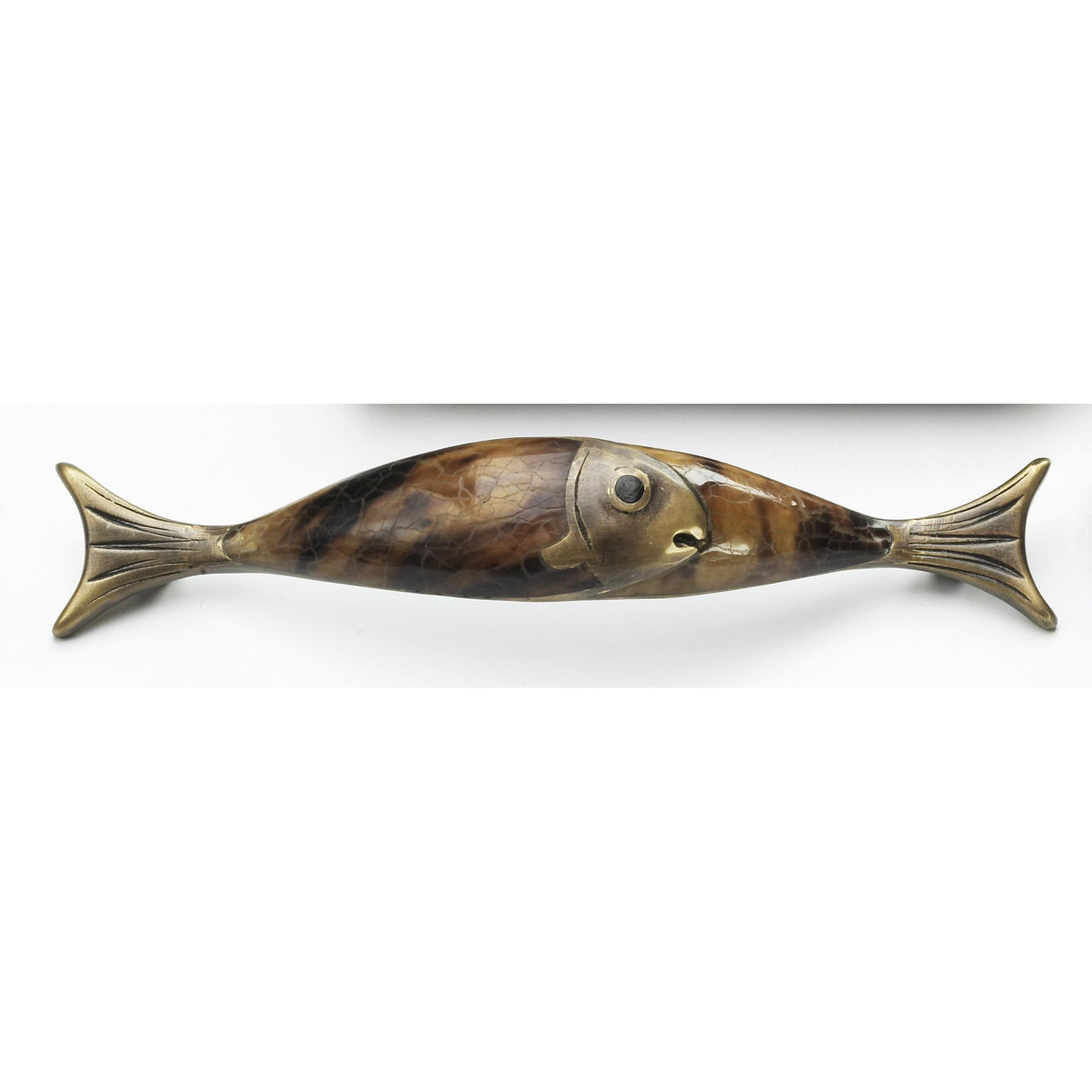 Schaub and Company 850-PEN-ED Maitland-Smith Design Designer Cabinet Pull With 4-1/2" Center to Center Penshell